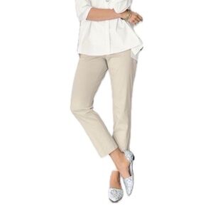 J Jill Live in Chino Pants in Cream